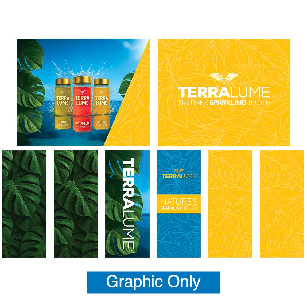 Showbird 65 20 x 10 Configuration G — Double Sided Graphic Only